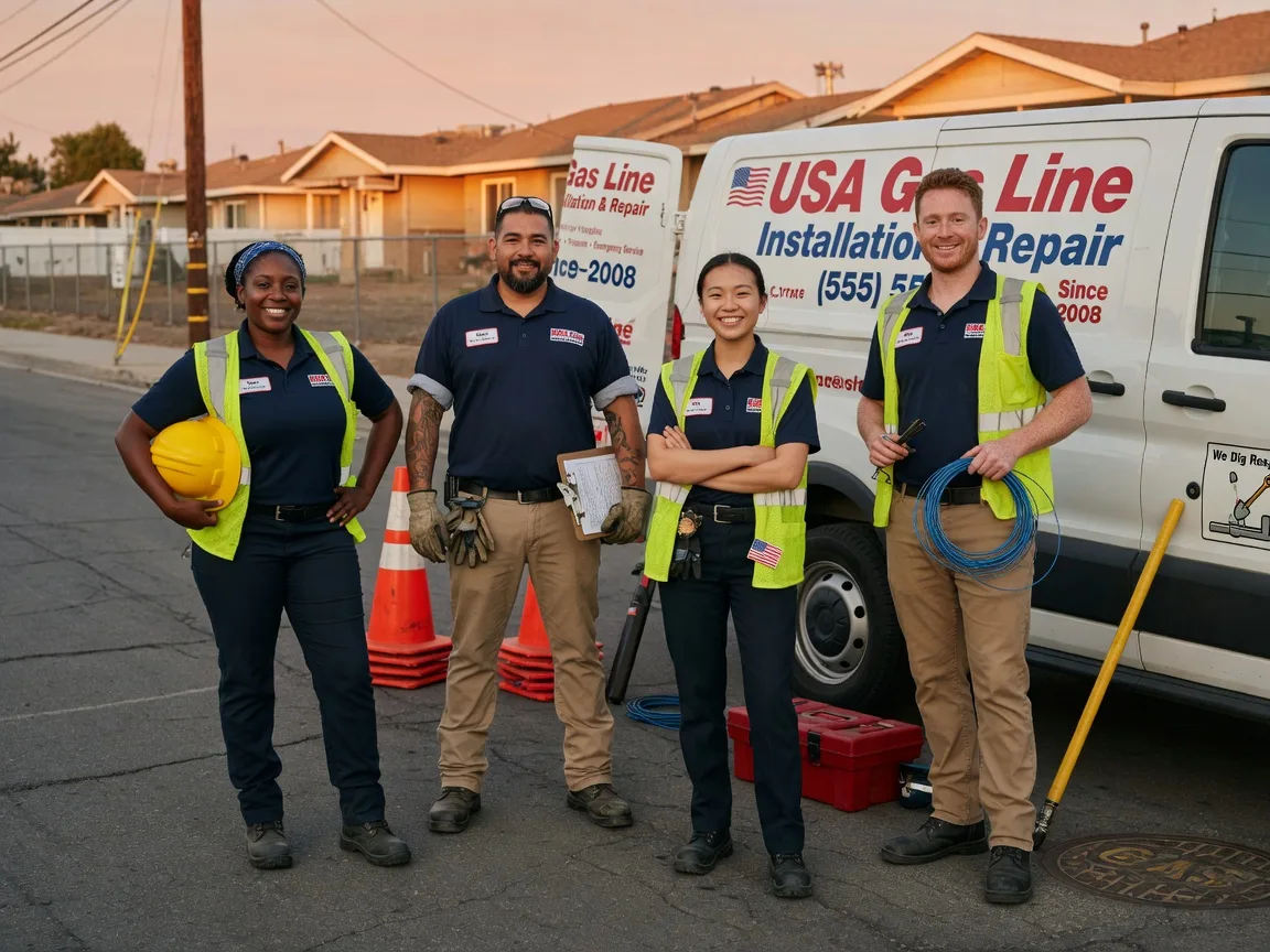 Gas Line Installation company in Wilson, KS